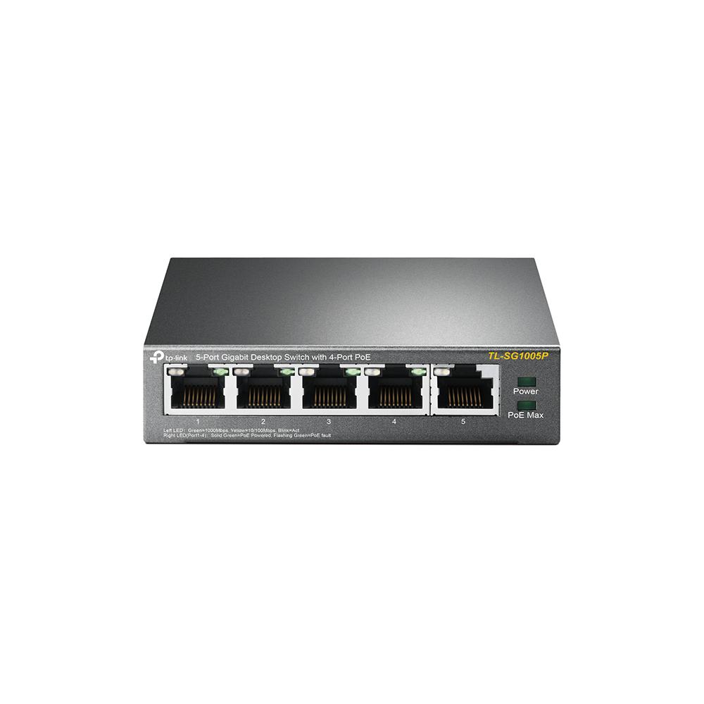 NOD_products_tech - TL 5-PORT GB DESKTOP SWITCH+4PORTPOE V2