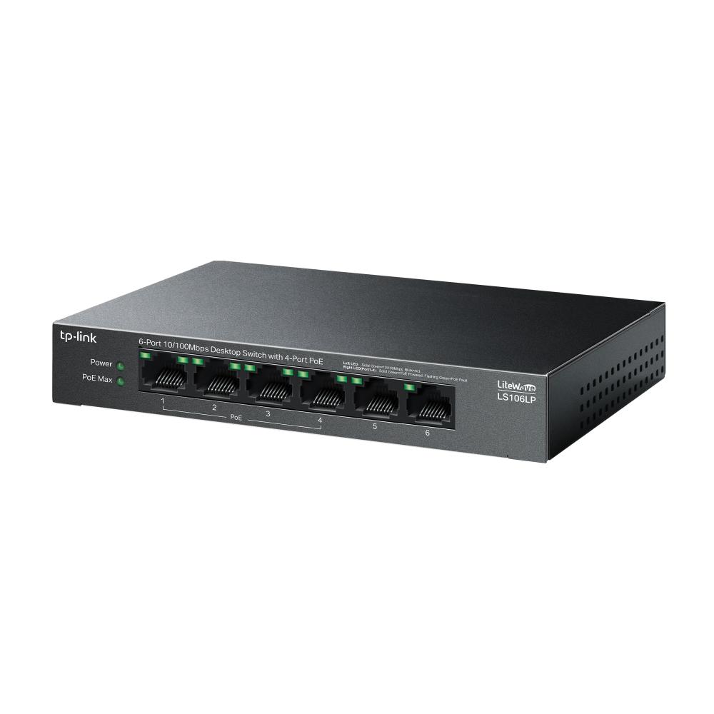 NOD_products_tech - TP-LINK 6-PORT GIGABIT SWITCH LS106LP