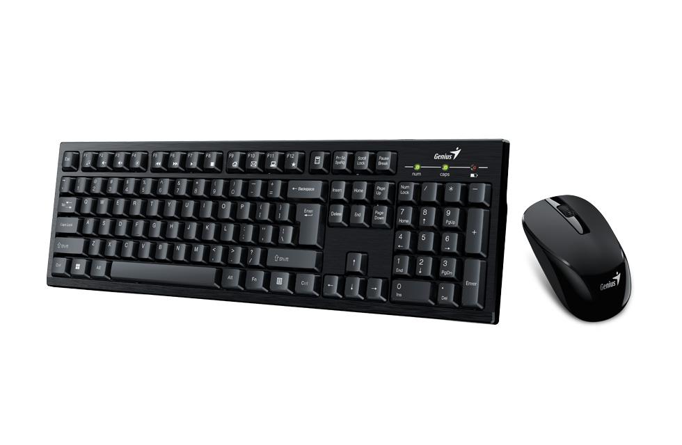 Kit Genius KM-810 Wireless, negru [1]