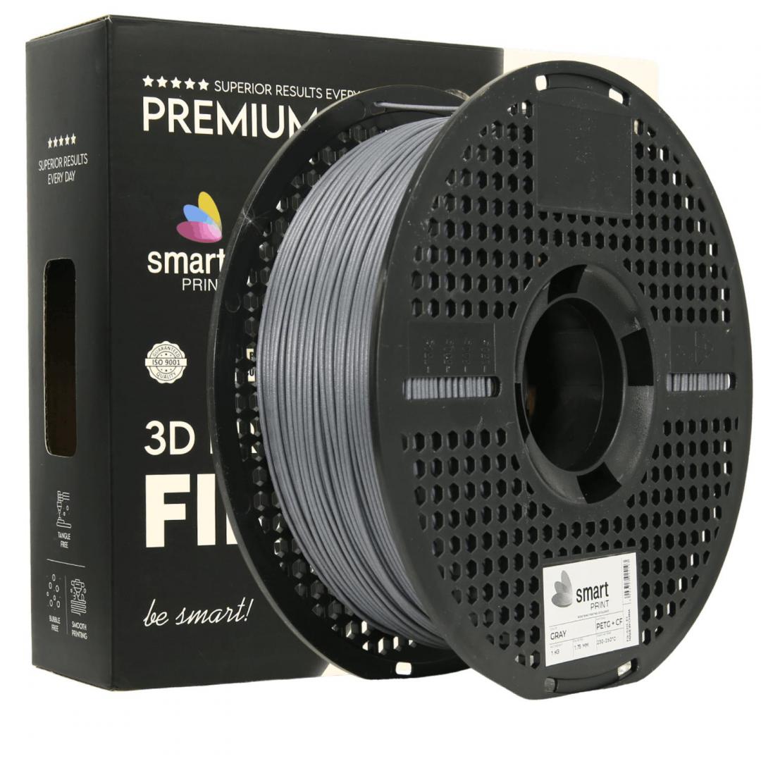 NOD_products_tech - SMART PRINT 3D FILAMENT 1KG PETG+CF GRAY