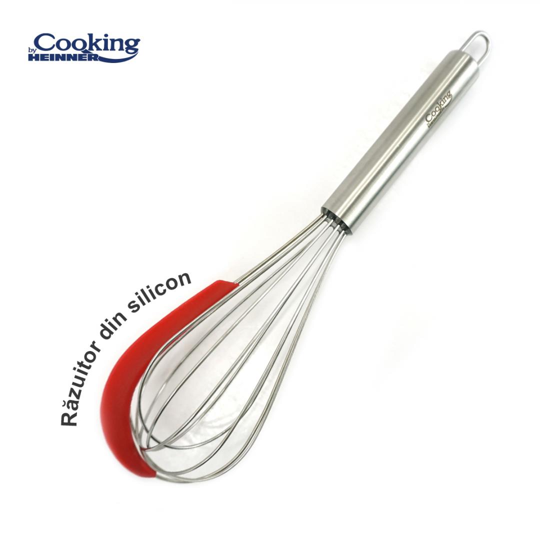 TEL INOX CU RAZUITOR SILICON 23 CM, TEYA [5]