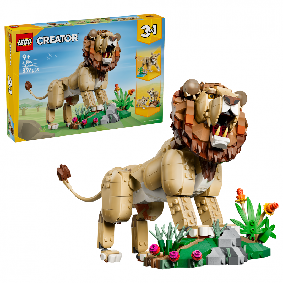 NOD_products - ANIMALE SALBATICE: LEU LEGO31386