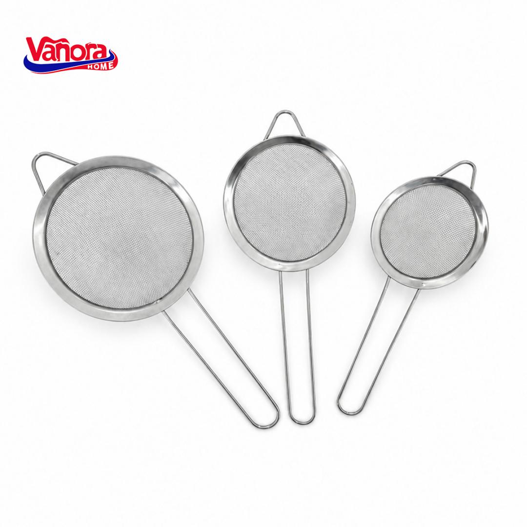 SET 3 STRECURATORI 8/10/12 CM, INOX [1]