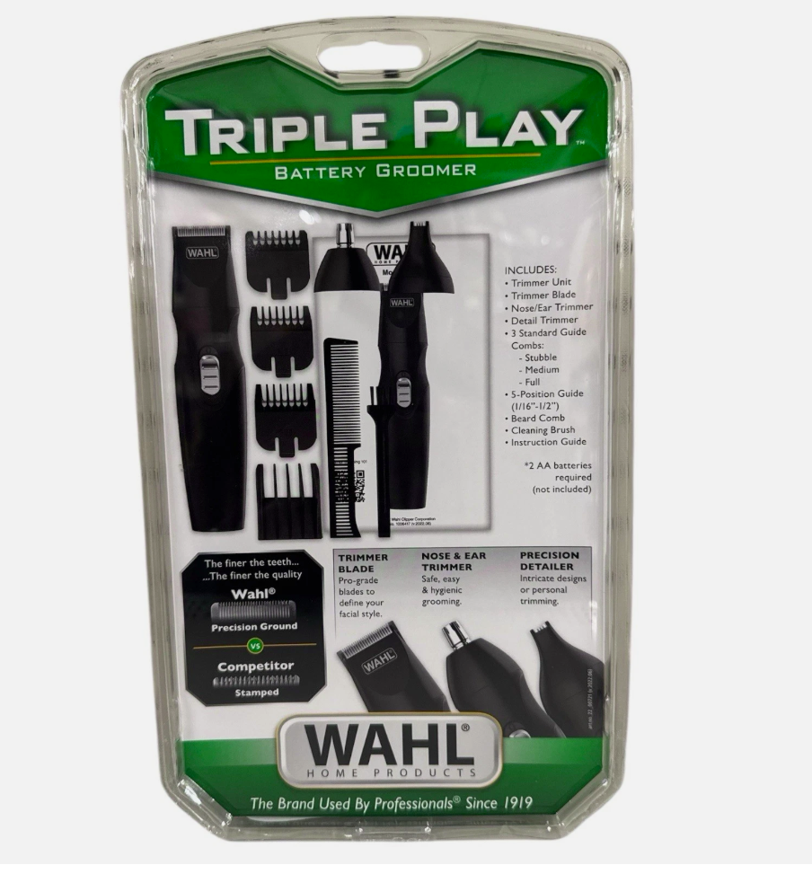Wahl Triple Play Battery Groomer [1]