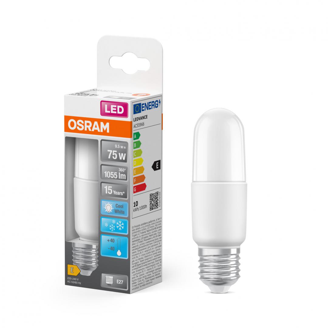 NOD_products - LEDSSTICK75 9,5W/840 230VFR E27 FS1OSRAM