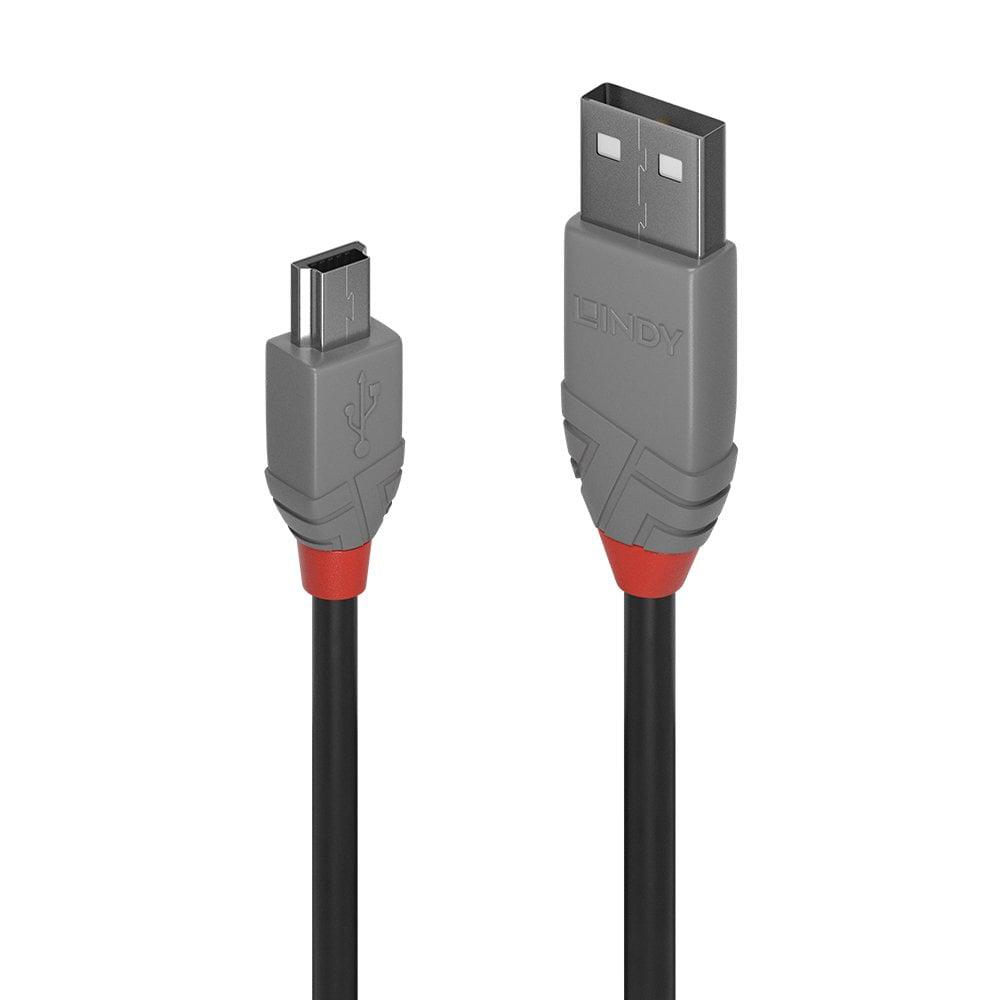 Cablu Lindy 0,5m USB 2.0 Type A-Mini USB [0]