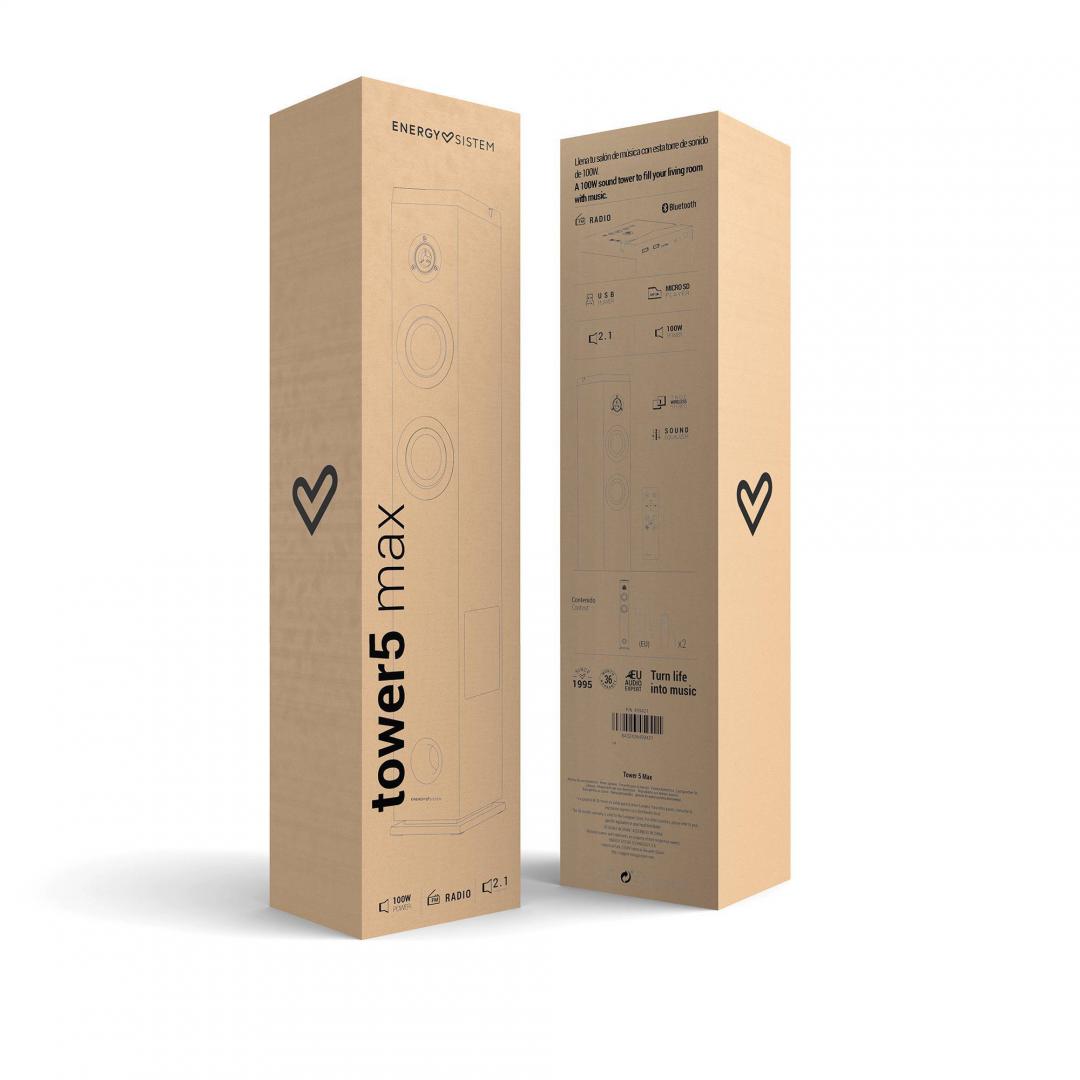 Sistem Audio 2.1 ES Tower 5 MAX 100W [7]