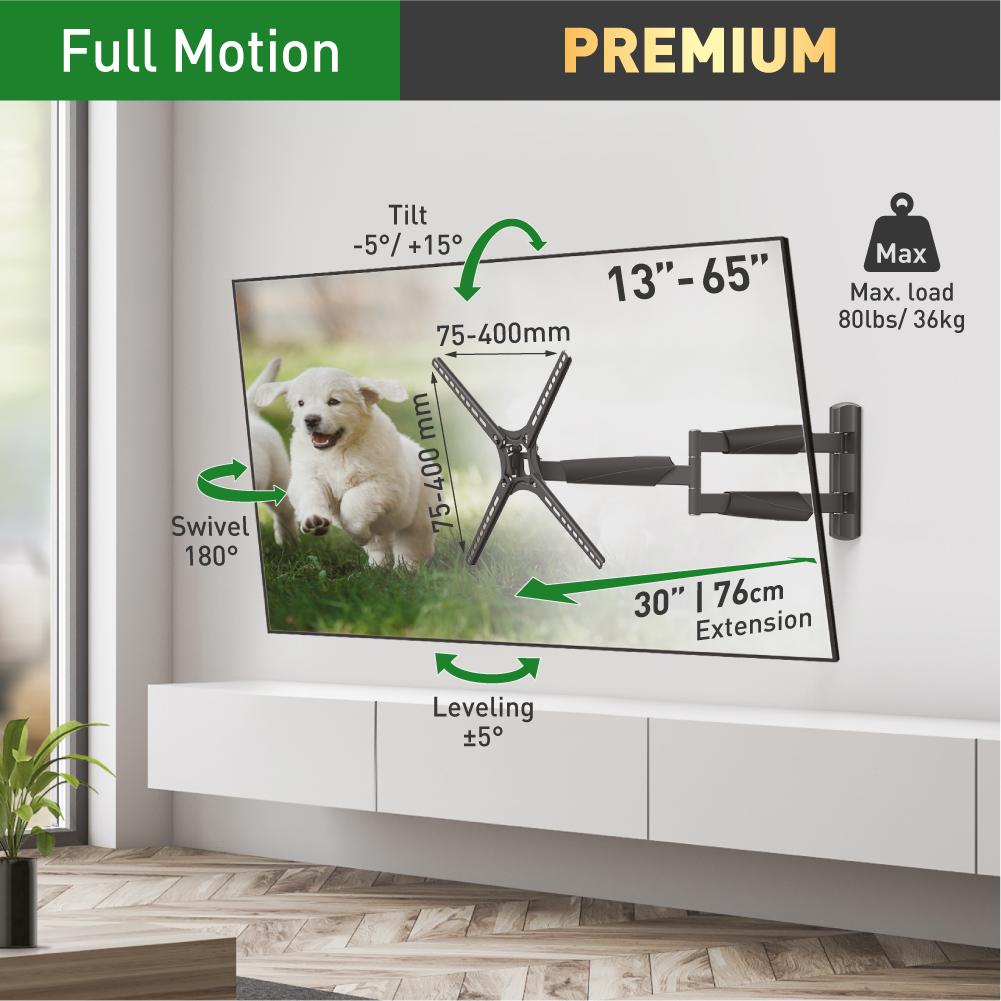 NOD_products_tech - Suport TV perete Barkan FM 13-65" 36kg