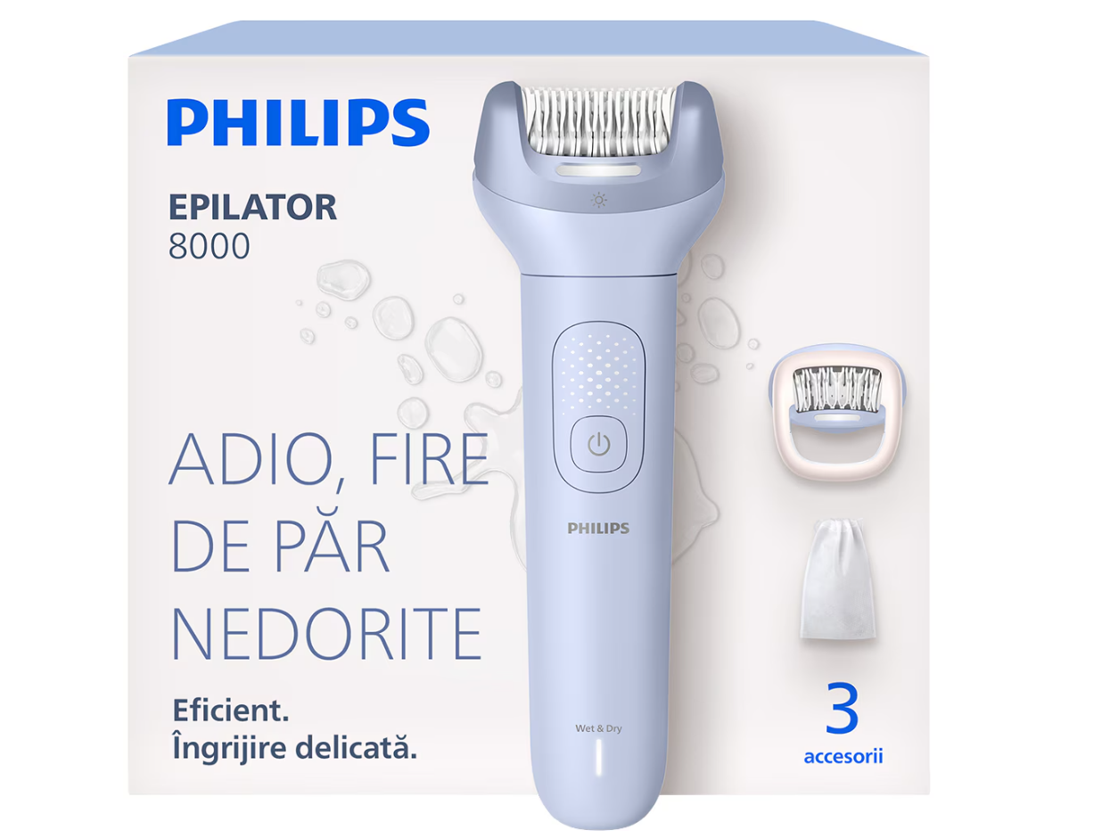 Epilator umed si uscat Philips BRE708/00 [1]