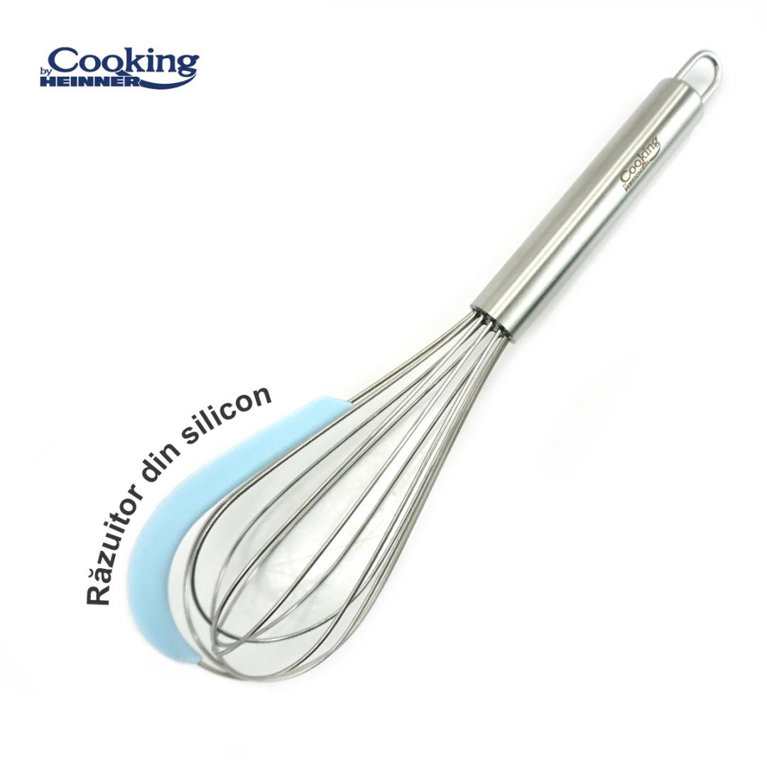 TEL INOX CU RAZUITOR SILICON 23 CM, TEYA [6]