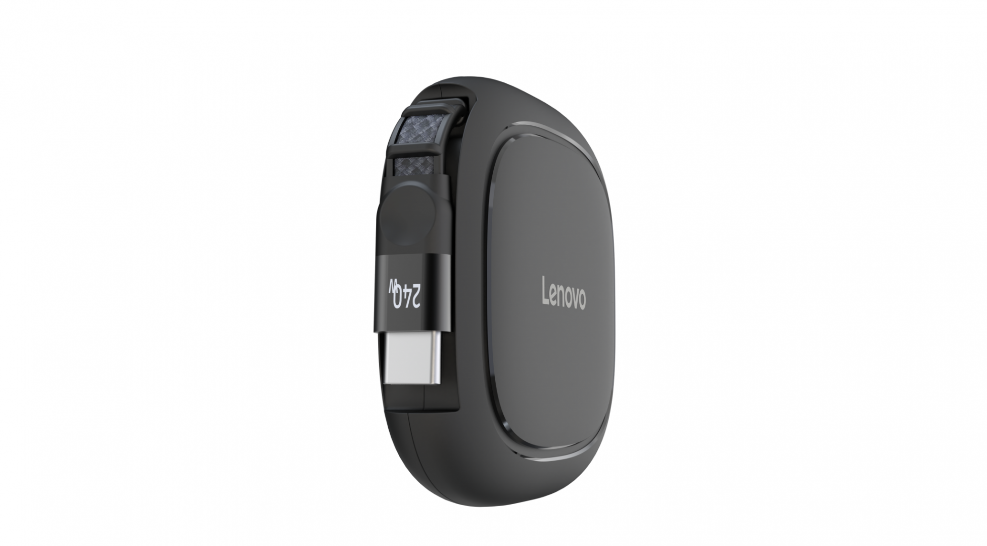 Lenovo 240W USB-C Retractable Cable Bk [3]