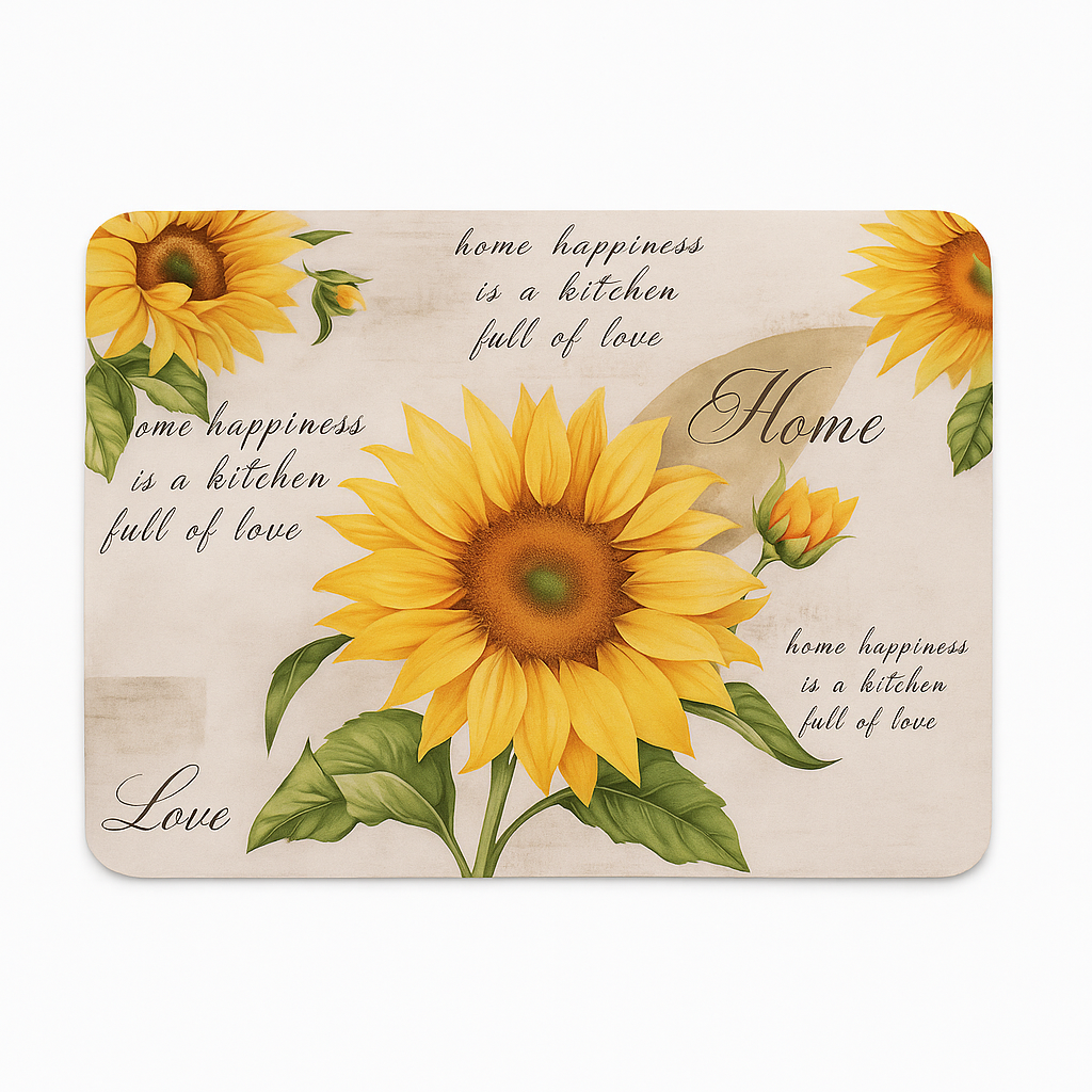 NOD_products - Covoras printat 40x60 Sunflower