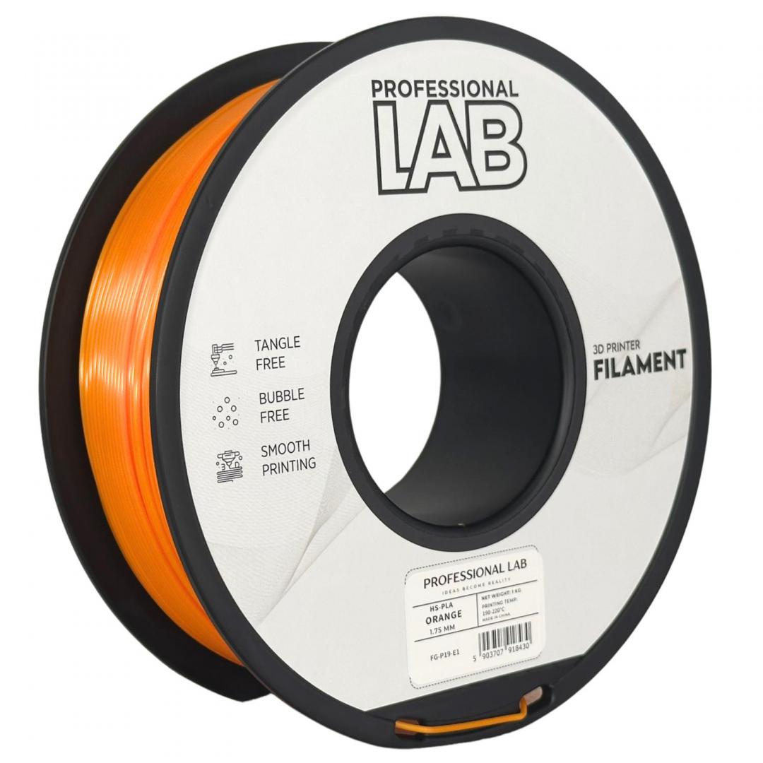 NOD_products_tech - PROF. LAB 3D FILAMENT 1KG HS-PLA ORANGE
