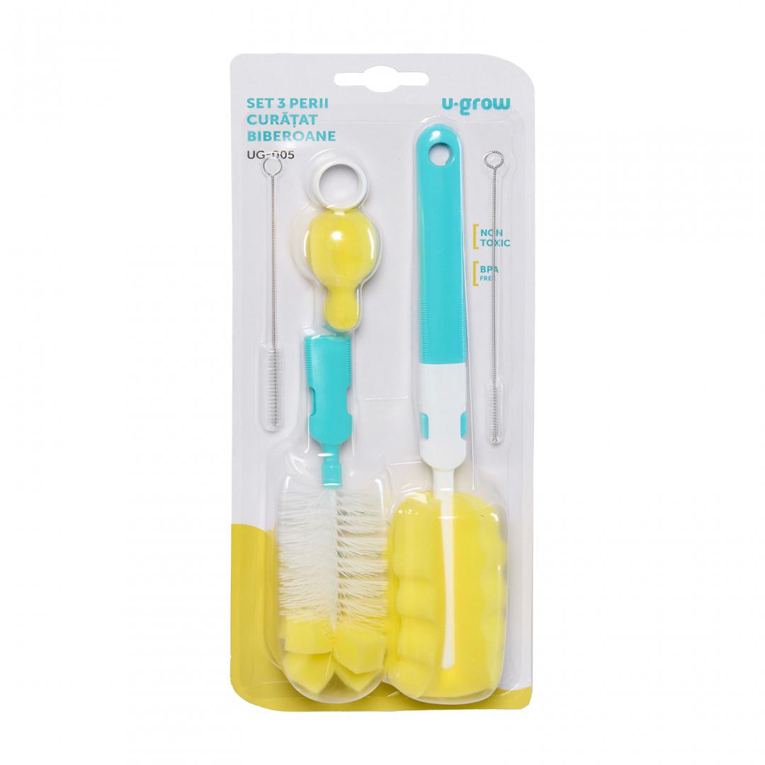 Set 3 perii biberoane UG-005, U-Grow [2]