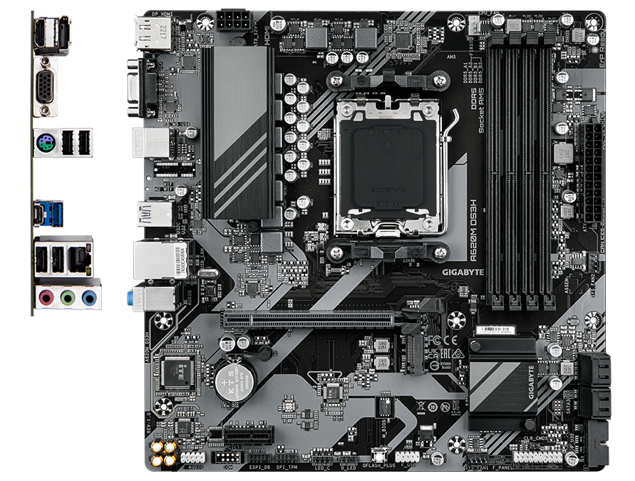 MB GIGABYTE A620M DS3H DDR5 [1]