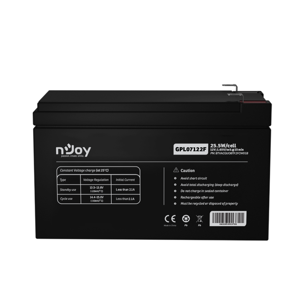 ACUMULATOR NJOY GPL07122F 12V [2]
