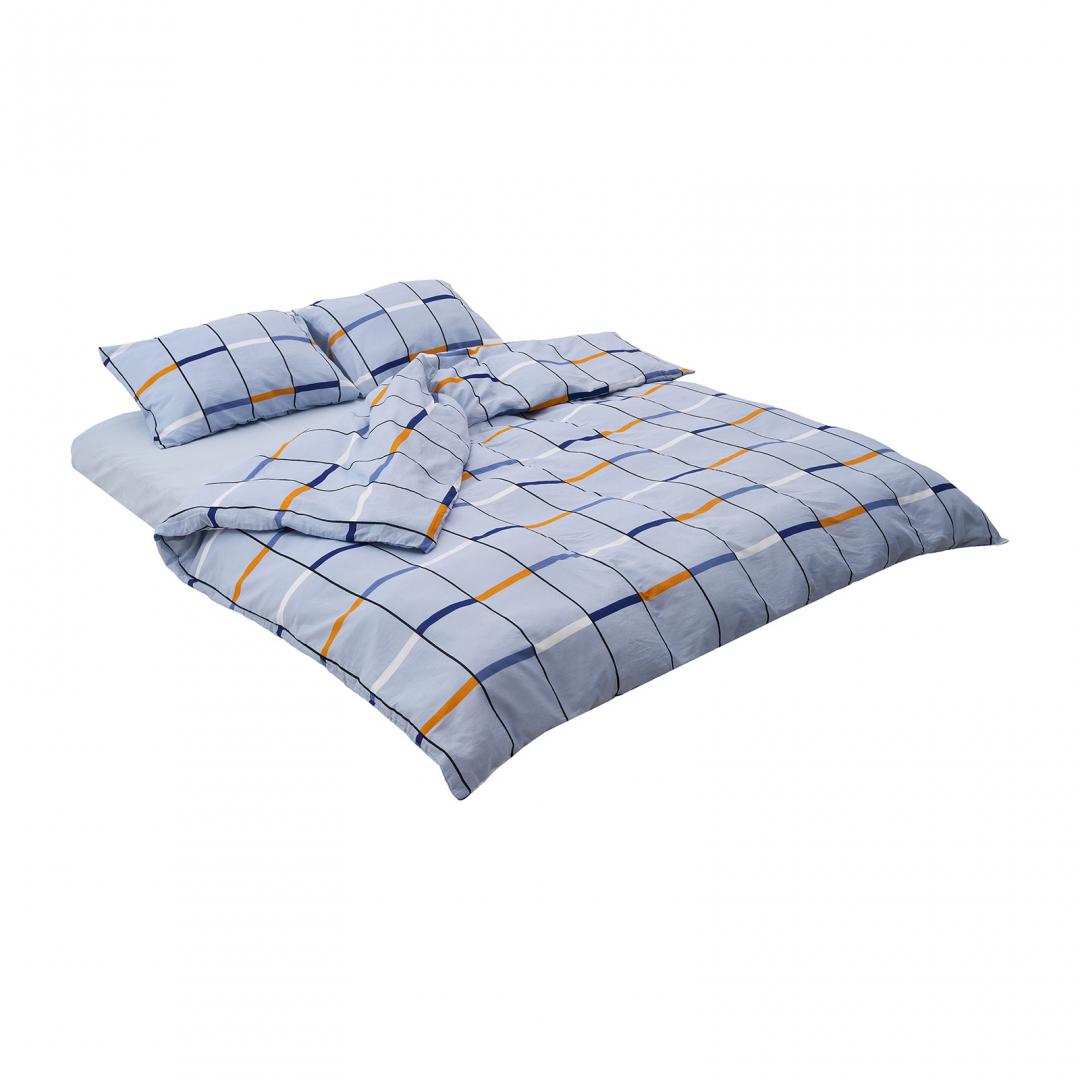 Lenjerie kingsize, bumbac,132 TC, Luna [3]