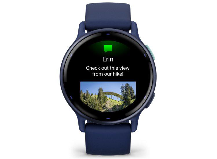 Ceas Garmin vivoactive 5 Blue/Blue Metal [1]