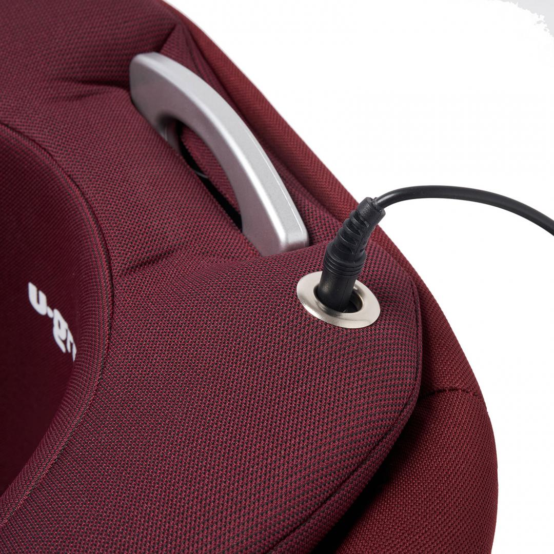 Scaun auto U-Grow,isofix,76-150 cm,rosu [7]