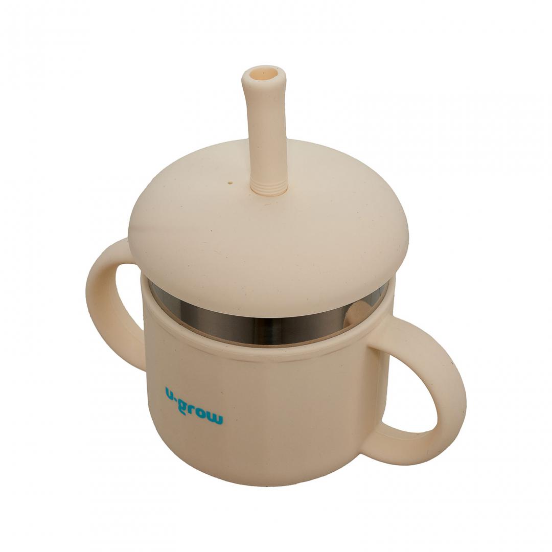Cana silicon cu pai, 200 ml, U-Grow [2]