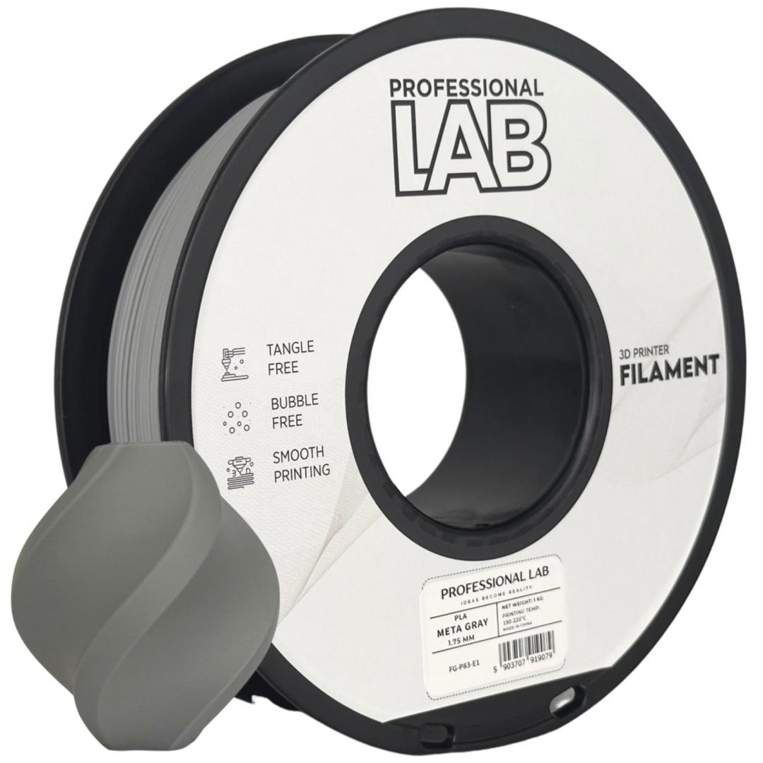 PROF. LAB 3D FILAMENT 1KG PLA META GRAY [0]