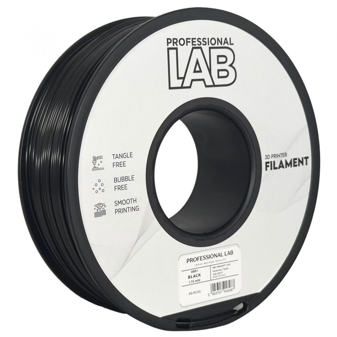 NOD_products_tech - PROFFESIONAL LAB 3D FILAMENT 1KG ABS+ BK