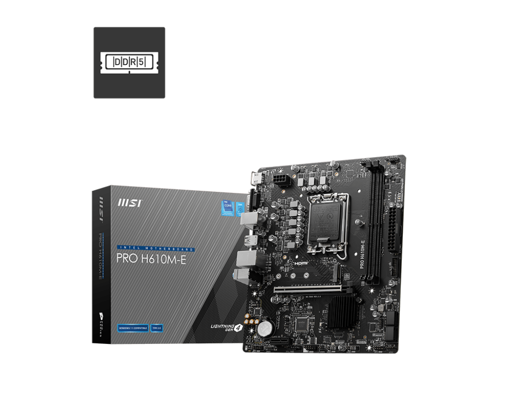 NOD_products_tech - MB MSI PRO H610M-E DDR5 LGA 1700