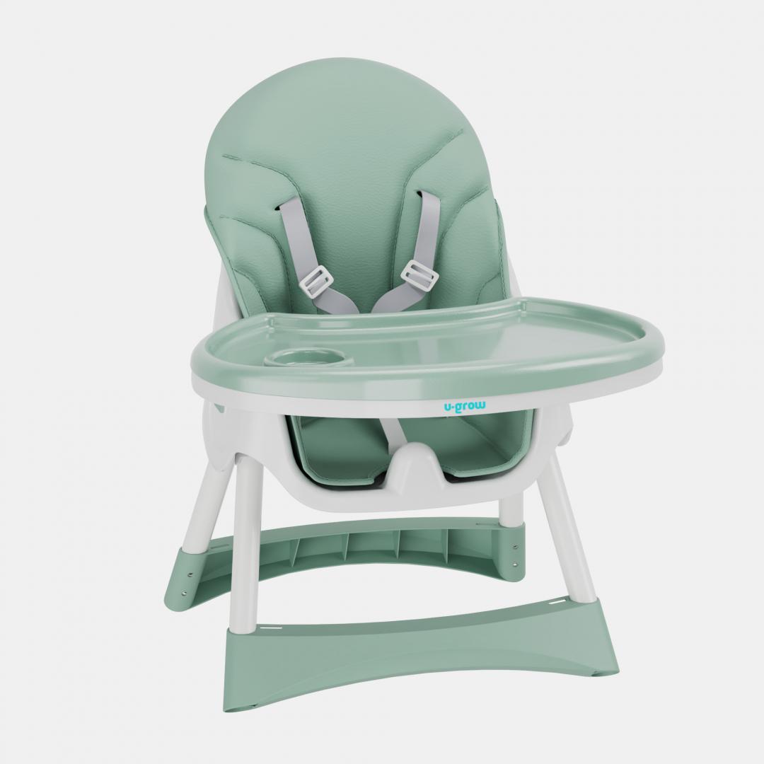 Scaun de masa2 in 1,pliabil,verde,U-Grow [1]