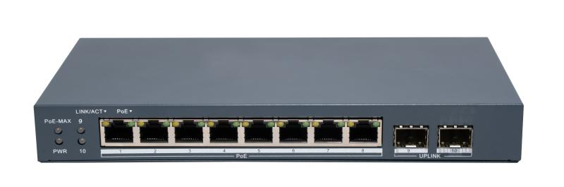 NOD_products_tech - SWITCH GIGABIT 8PORTURI 8XPOE