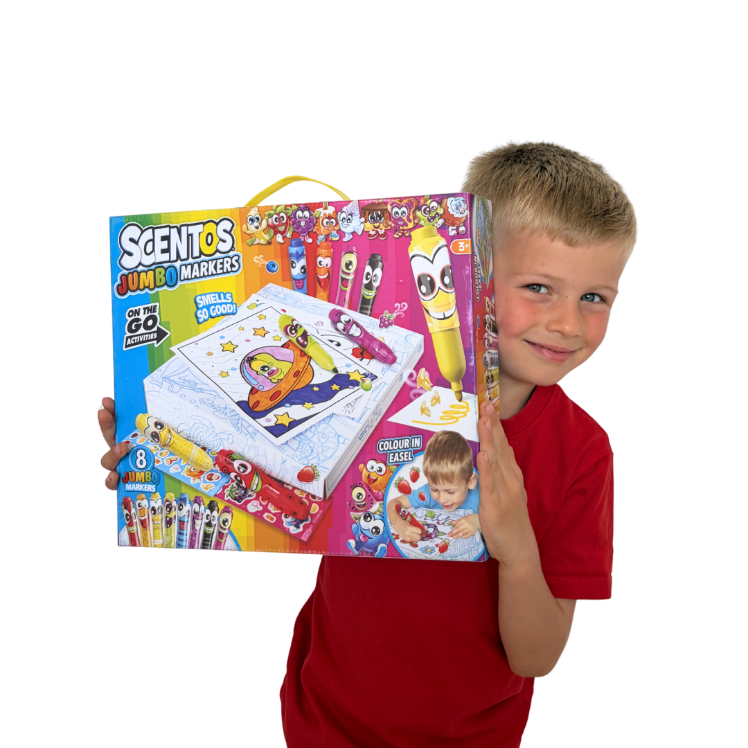 SET DE COLORAT CU MARKERE JUMBO, SCENTOS [3]