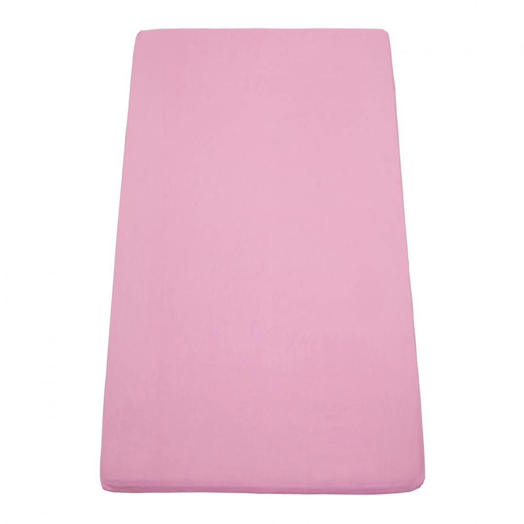 CEARCEAF PAT CU ELASTIC 90X200 CM ROZ [2]