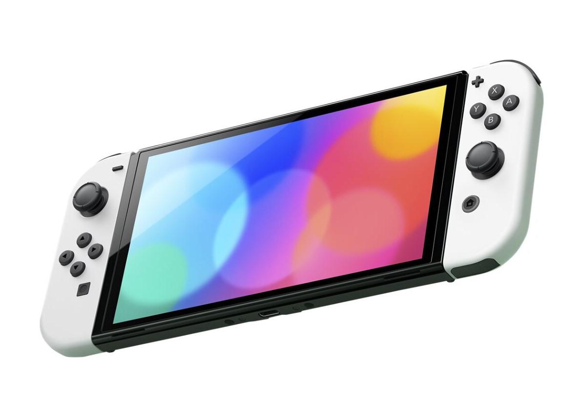NOD_products_tech - Nintendo Switch OLED, White