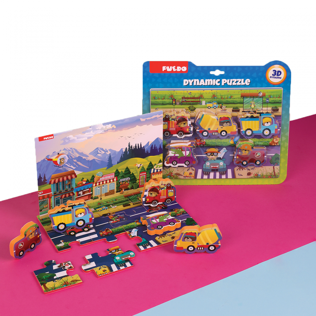 PUZZLE TRAFIC, 17 PIESE [4]