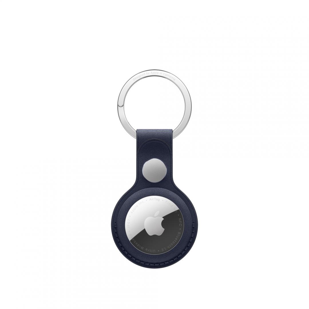 NOD_products_tech - APPLE AIRTAG FINEWOVEN KEY RING BL