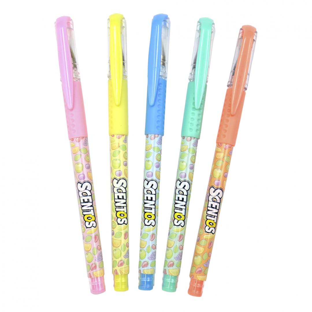 SET 5 PIX.GEL PARF., NEON/ PASTEL,SCENT. [4]