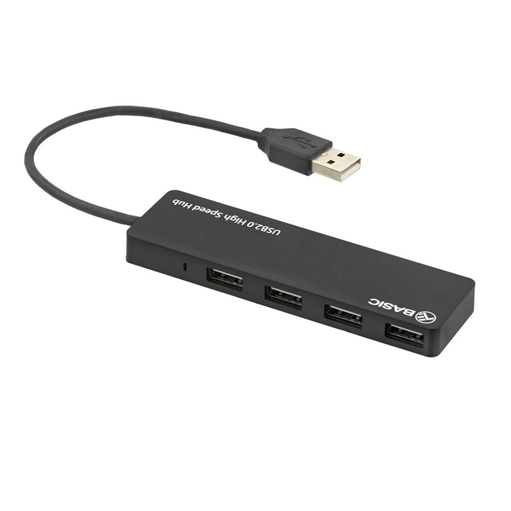 NOD_products_tech - Hub USB 2.0 Tellur Basic, 4 port, negru