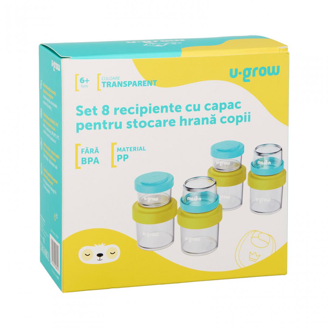 Set 8 recipiente pentru hrana,U-Grow [5]