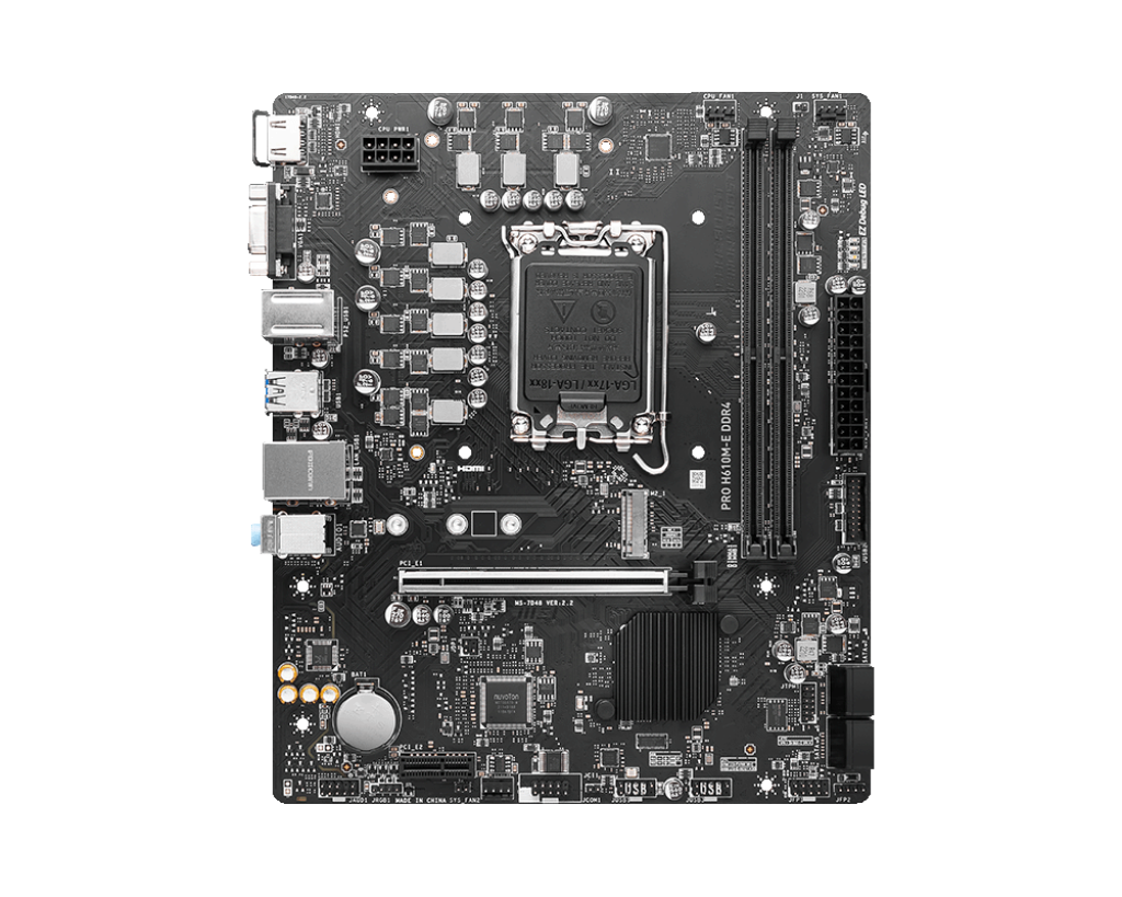 Placa de baza MSI PRO H610M-E DDR4, Socket 1700, DDR4, Micro-ATX [1]