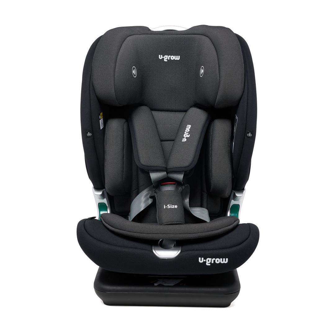 NOD_products - Scaun auto U-Grow,isofix,76-150 cm,negru