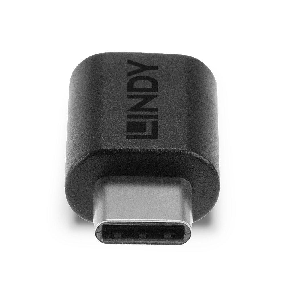 Adaptor Lindy USB 3.2 Type C la C, dimensiuni 26.5x13x7.5mm, latime de banda suportata 20Gbps, negru [1]