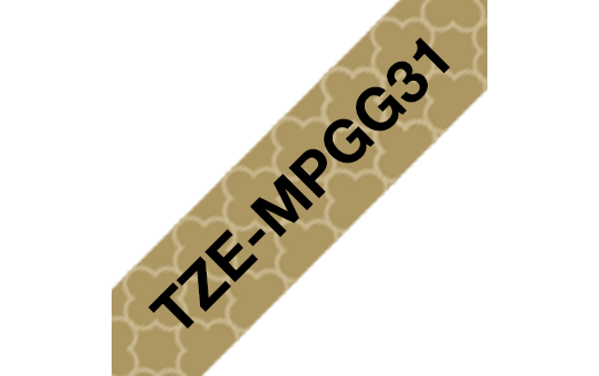 12MM GOLD GEOMETRIC PATTERN TAPE [3]