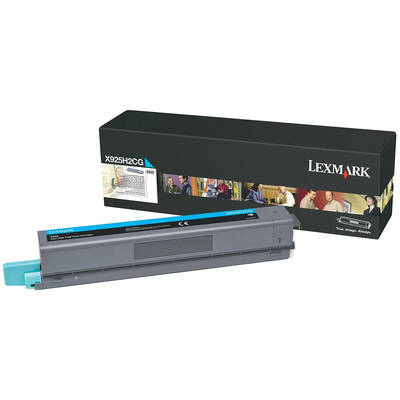 Toner Lexmark X925H2CG, Cyan, Original, 7.5K pagini [1]