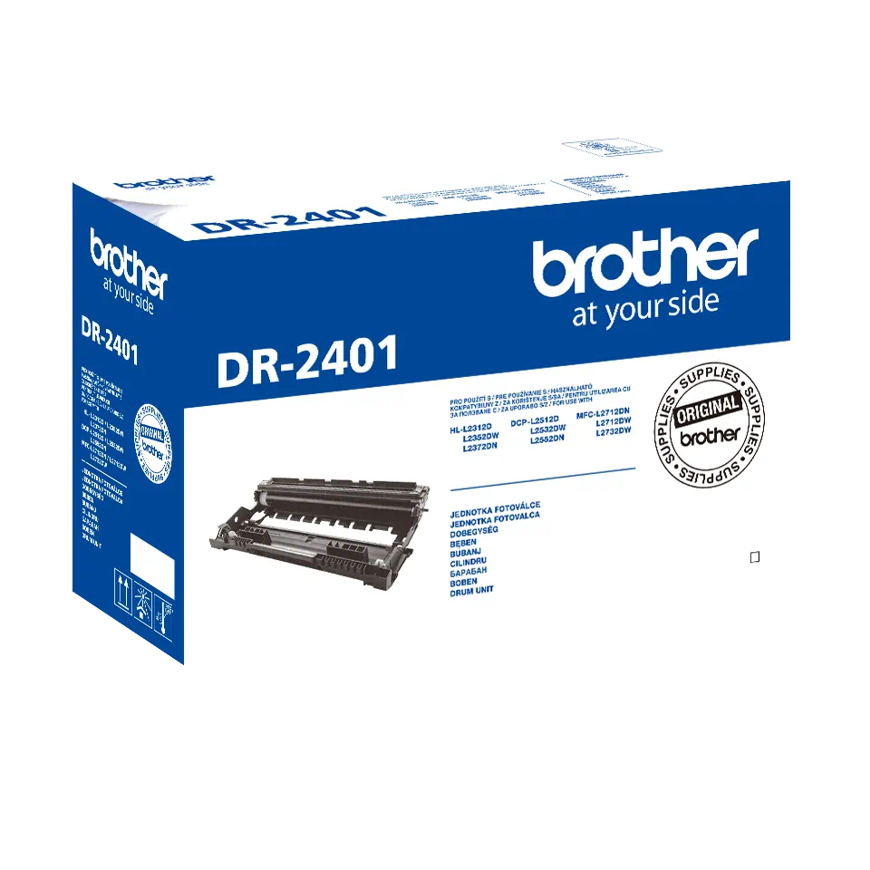 Unitate cilindru Brother DR2401, negru (black), original, 12000 pagini [2]