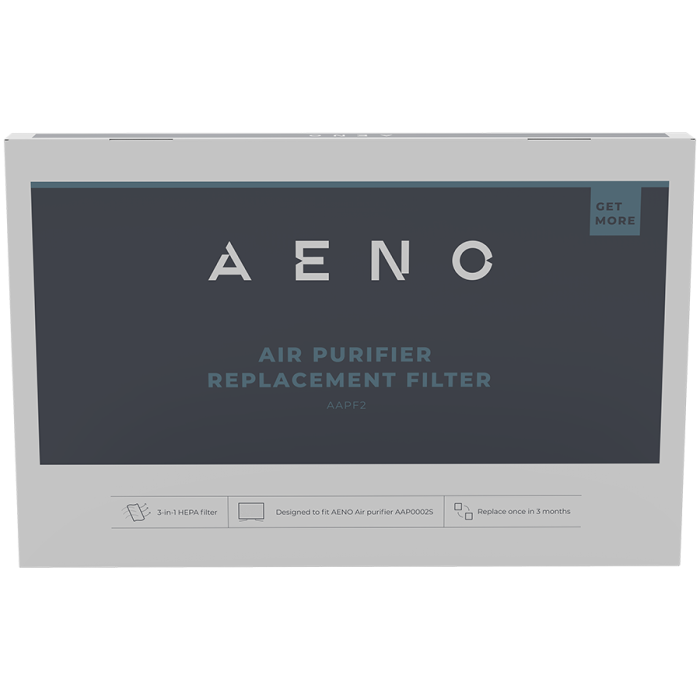 AENO Air Purifier filter AAP0002S, activated carbon granules, HEPA, H13, L530*W340*H30mm, NW 0.86Kg, GW 1.09Kg [2]