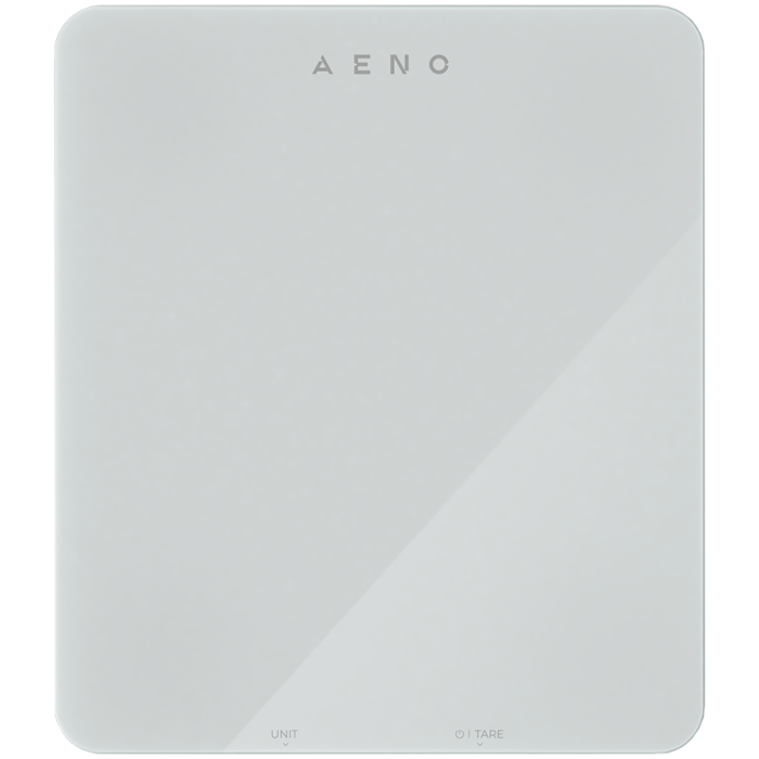 AENO Kitchen Scale KS1S Smart, Max load - 8 kg, Bluetooth, 10,000+ products & meals, 25 indicators analysis, Coffee mode, 6 unit conversion: kg, g, lb, fl, oz, ml, Material - glass [3]