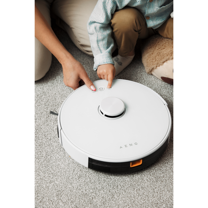 AENO Robot Vacuum Cleaner RC2S: wet & dry cleaning, smart control AENO App, powerful Japanese Nidec motor, turbo mode [10]