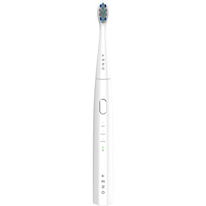 AENO Sonic Electric toothbrush, DB7: White, 3modes, 1 brush head + 2 stickers, 30000rpm, 100 days without charging, IPX7 [4]