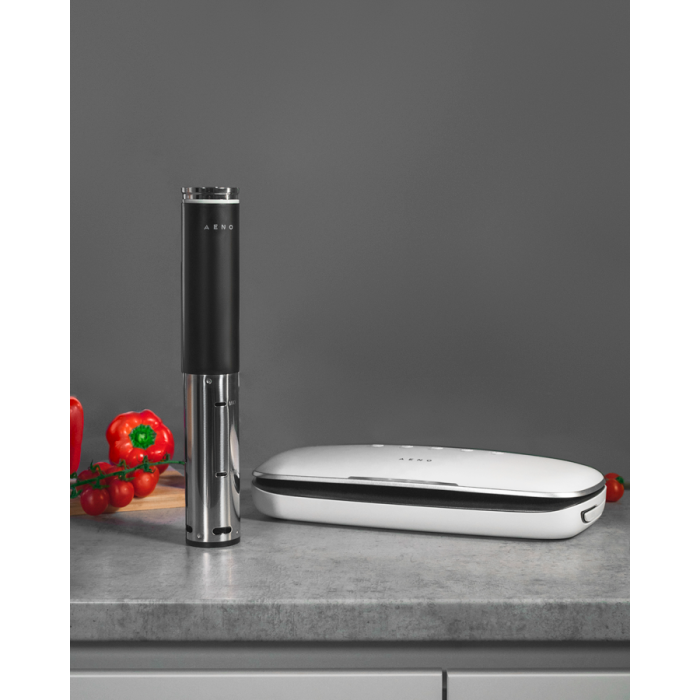 AENO Vacuum sealer VS2: 120W, 75kPa, Dry/Moist Food Mode, 3 modes: Vac+Seal, Seal, Pulse, Max Pocket Width 30 cm [8]