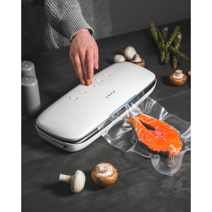 AENO Vacuum sealer VS2: 120W, 75kPa, Dry/Moist Food Mode, 3 modes: Vac+Seal, Seal, Pulse, Max Pocket Width 30 cm [6]