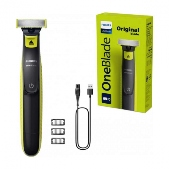 Aparat de ras Philips OneBlade QP2724/10, negru/verde [2]